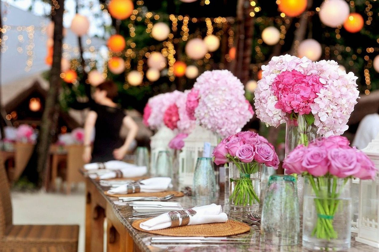 Luxury rooftop soiree