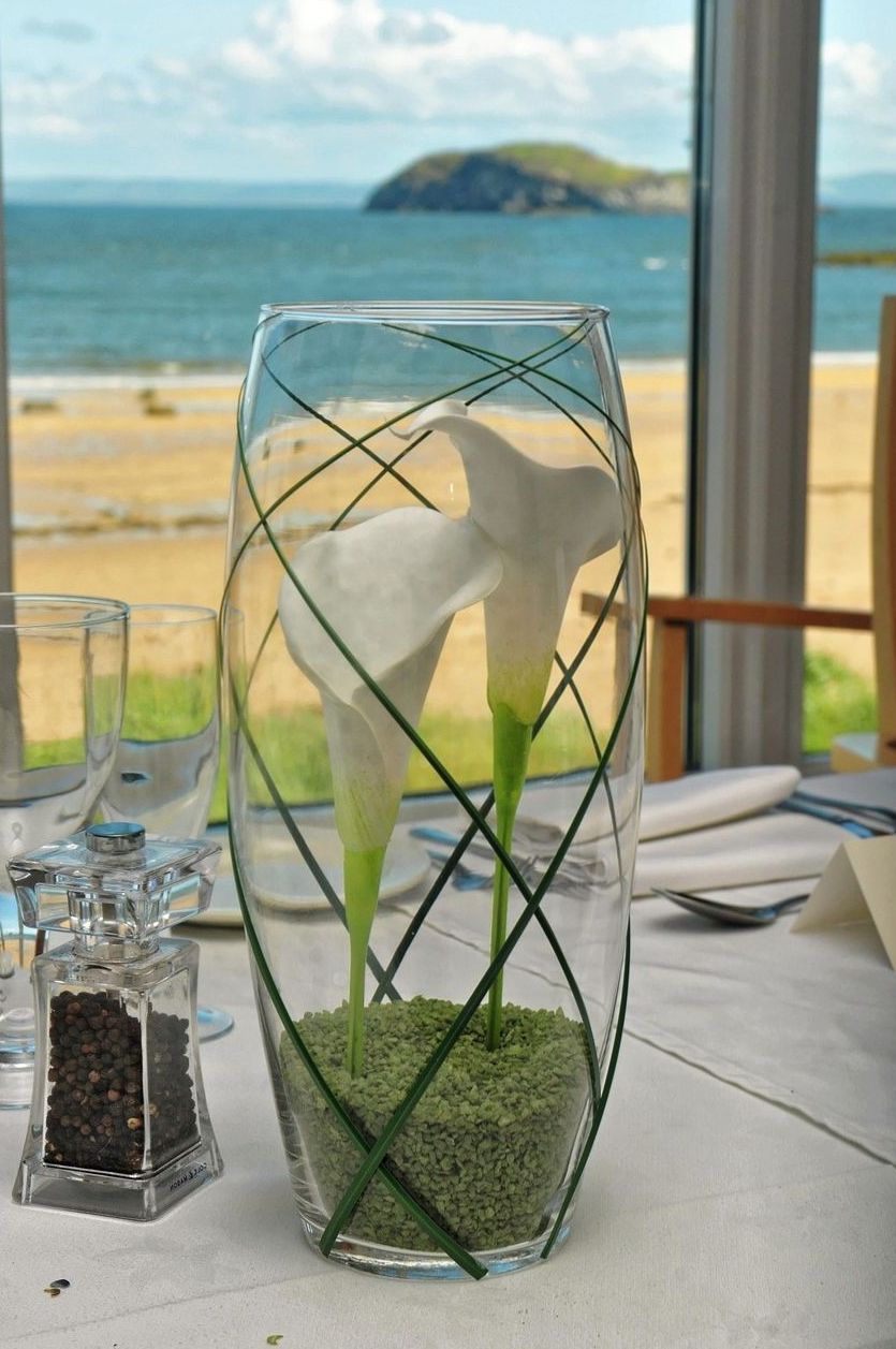 Corporate gala centerpiece